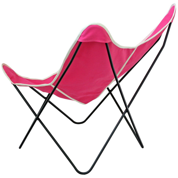 Steele Butterfly Sling Chair (Pink)