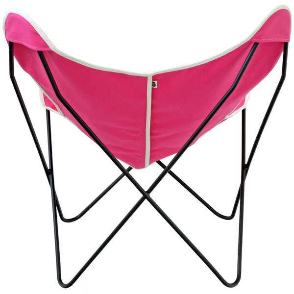 Steele Butterfly Sling Chair (Pink)