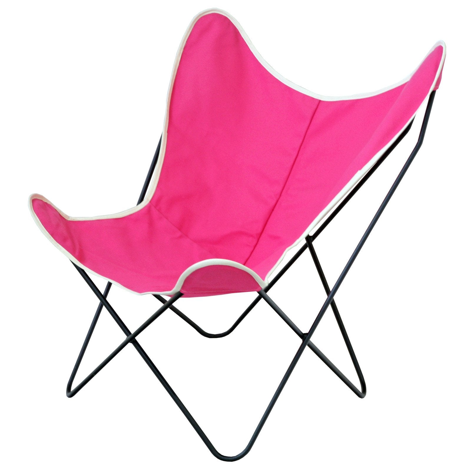 Steele Butterfly Sling Chair (Pink)