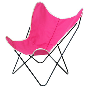 Steele Butterfly Sling Chair (Pink)